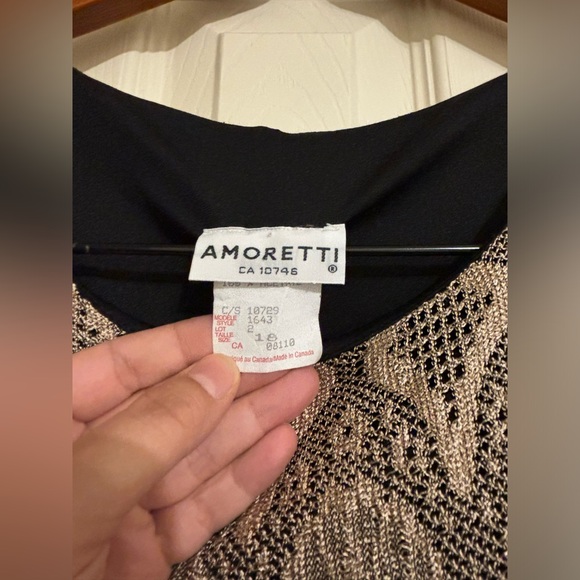 Vintage Amoretti lace dress size 18 - Picture 4 of 8